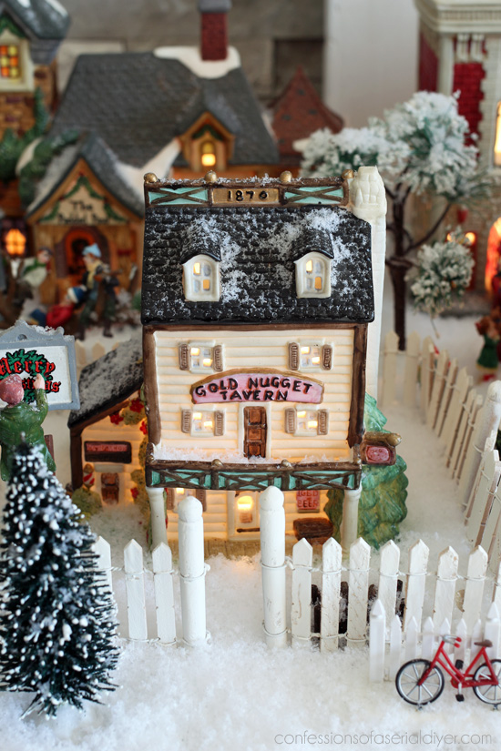 A New Way to Display that Christmas Village!